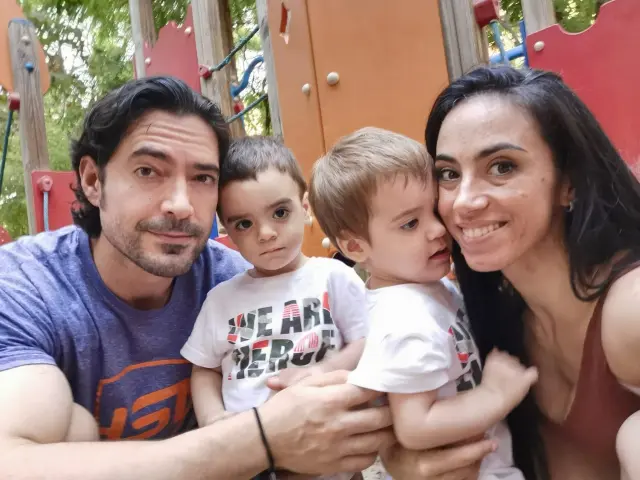La familia al completo